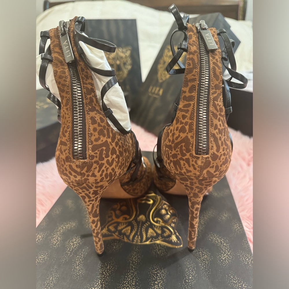 NIB REVOLVE - LITA by Ciara Strappy‎ Heeled Sandals - Picture 7 of 12